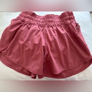 lululemon athletica Pink High-Rise Running Shorts